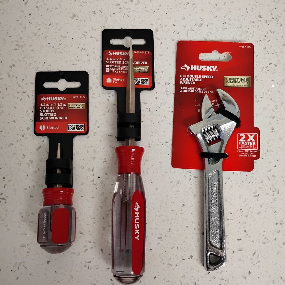 Husky tools set of 3